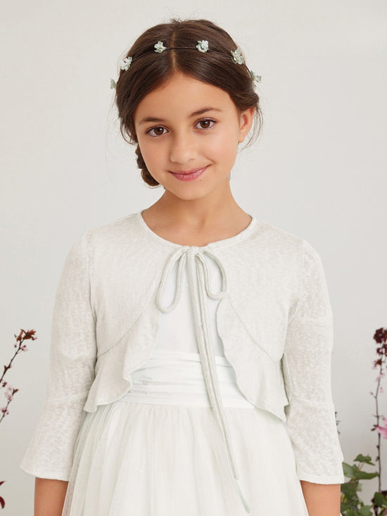 Bolero Infantil en Punto