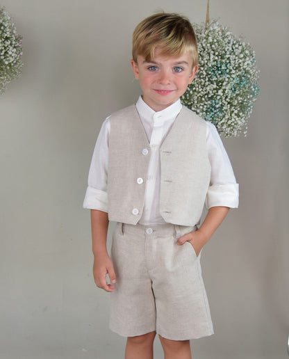 Pantalón Niño Lino Liso