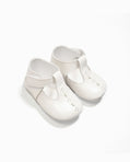 ZAPATO BAUTIZO PIEL NACAR