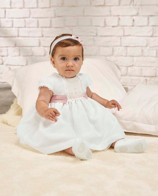 VESTIDO BEBE BORDADO 633306