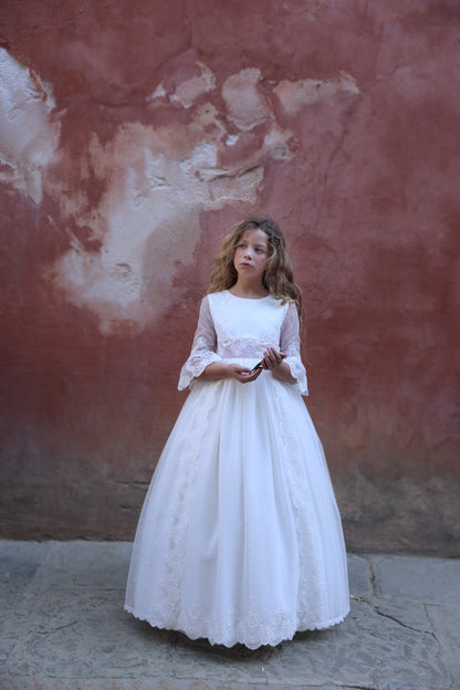 VESTIDO COMUNIÓN ALBA