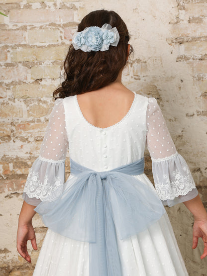 VESTIDO COMUNION BLANCA
