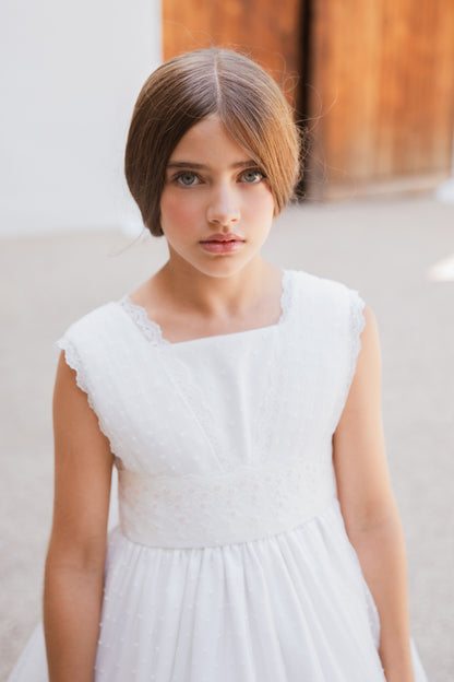 VESTIDO DE COMUNIÓN INES