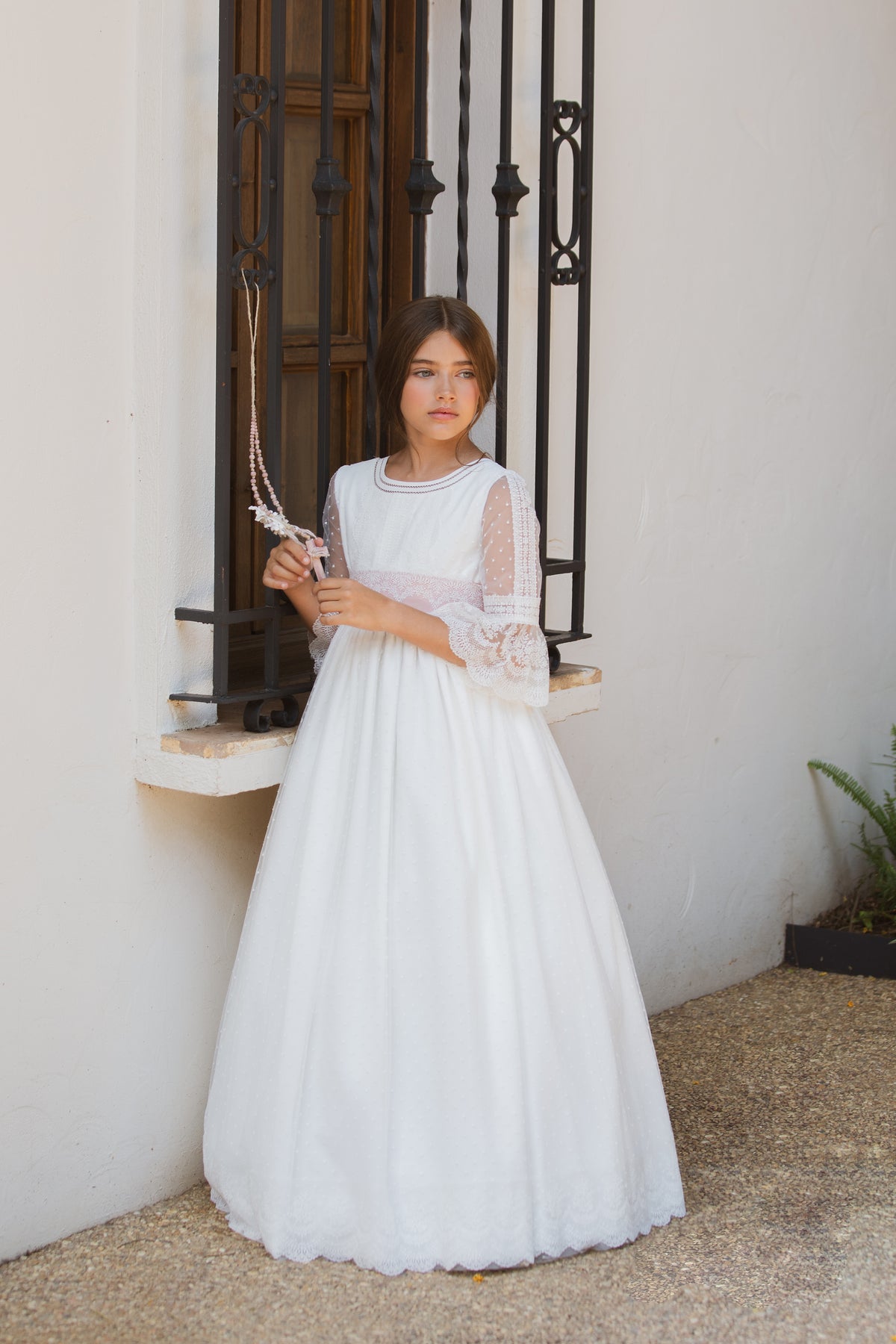 VESTIDO DE COMUNIÓN LUBNA