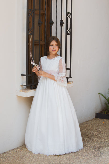 VESTIDO DE COMUNIÓN LUBNA