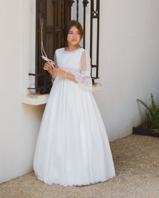 VESTIDO DE COMUNIÓN LUBNA
