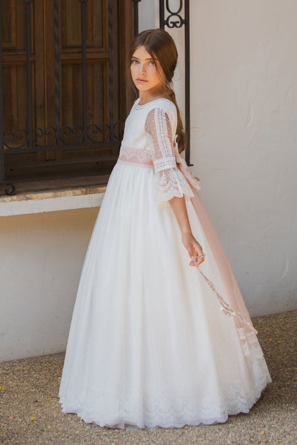 VESTIDO DE COMUNIÓN LUBNA