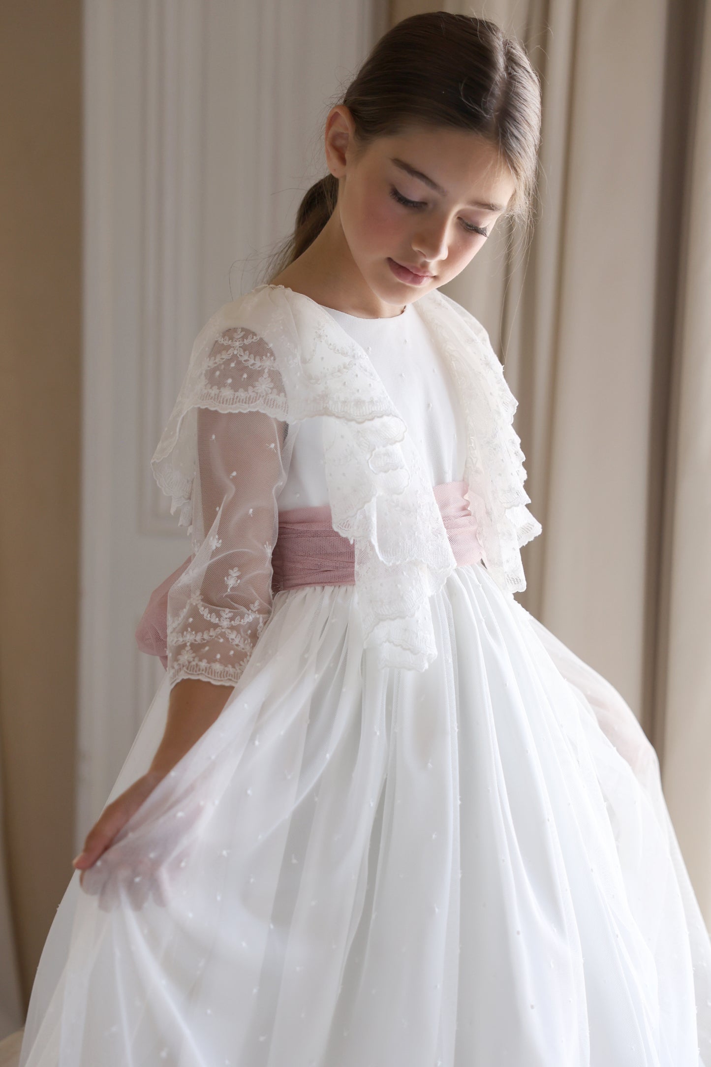 VESTIDO COMUNIÓN CAROLA