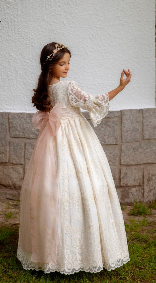 Vestido Comunión Jaira Marfil