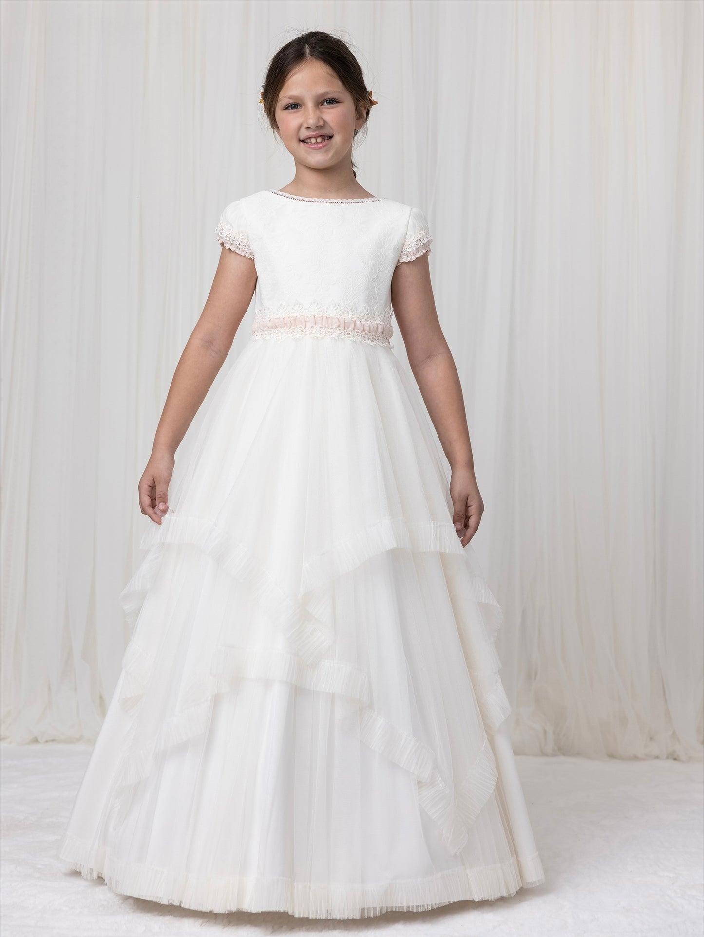 Vestido Beige2 Tul
