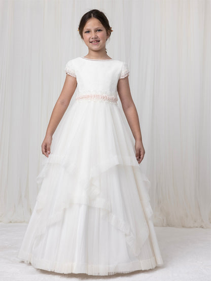 Vestido Beige2 Tul