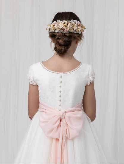 Vestido Beige2 Tul