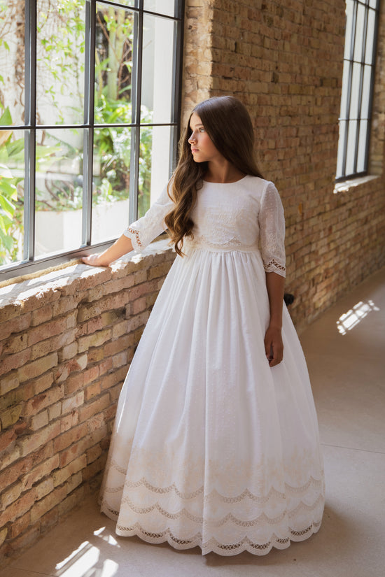 VESTIDO DE COMUNIÓN FÁTIMA