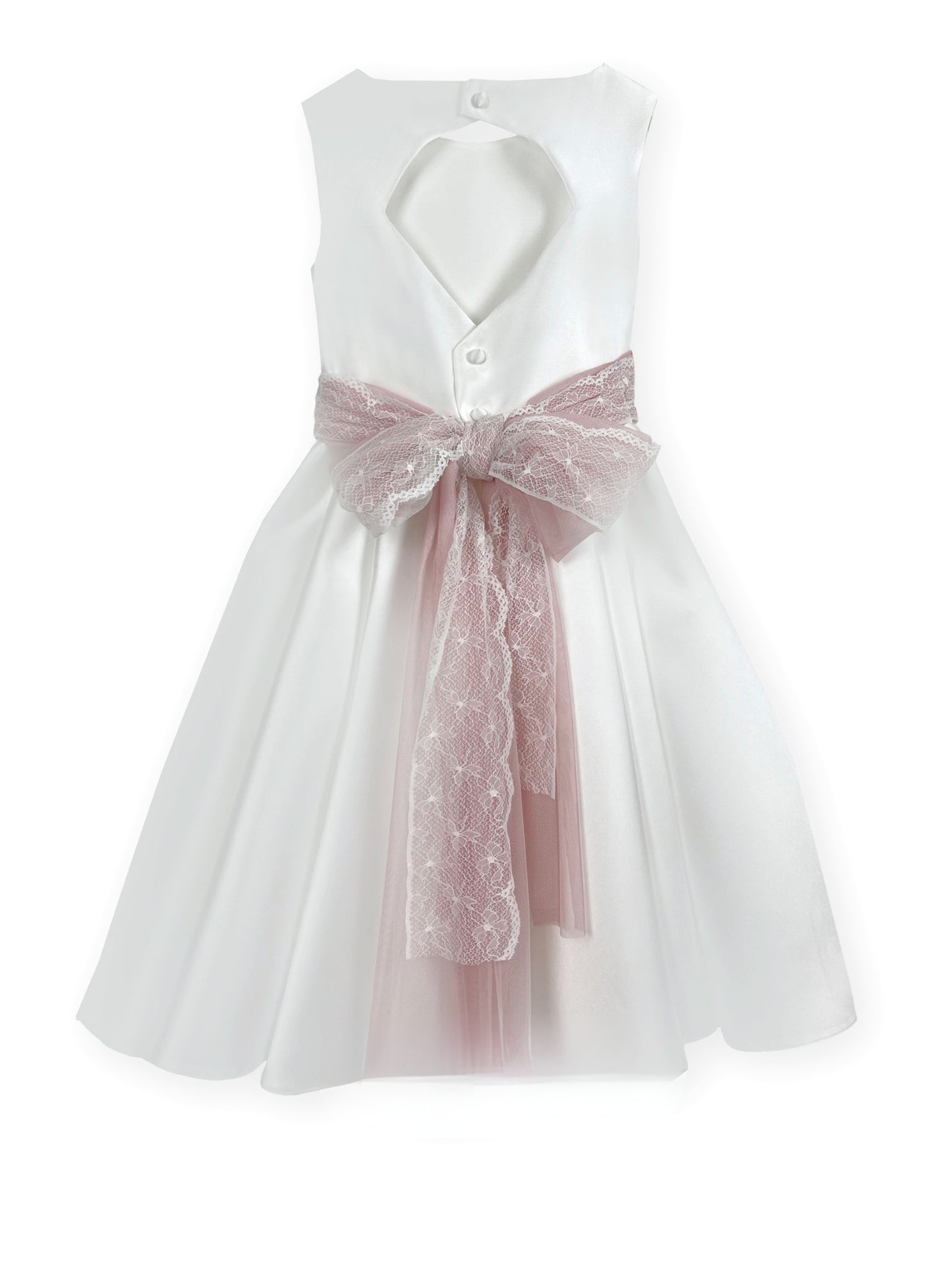 Vestido Comunión Corta Mikado