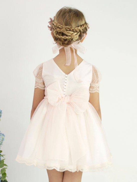 Vestido Infantil En Tul Plumeti
