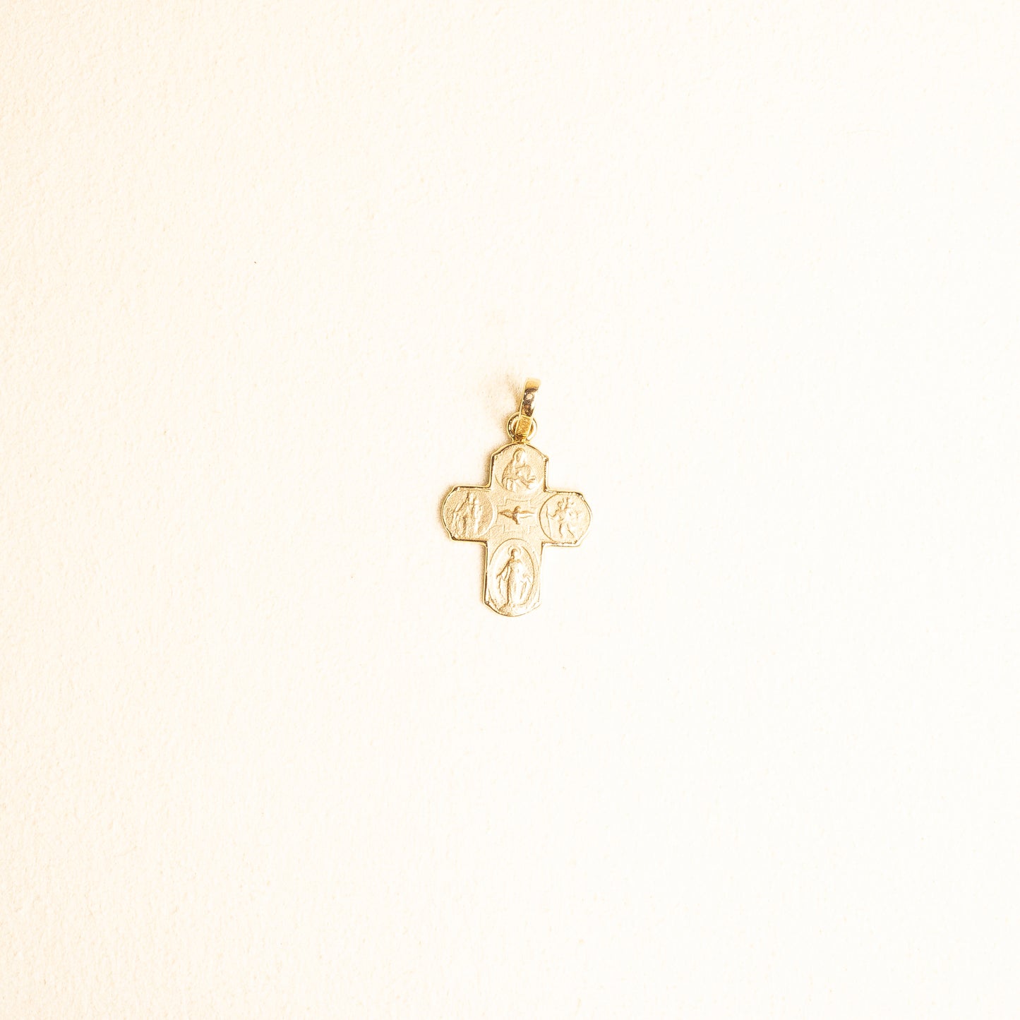Cruz Escapulario Oro 14k