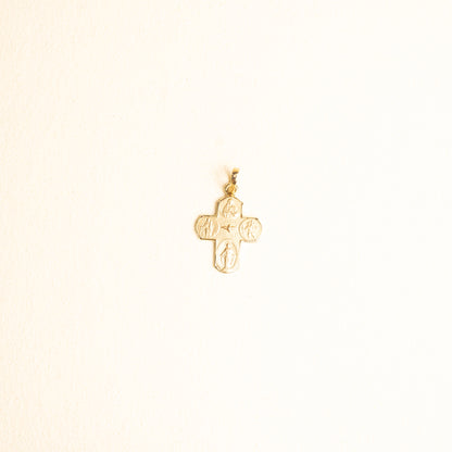 Cruz Escapulario Oro 14k