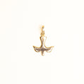 Espiritu Santo Solido Oro Amarillo 14k