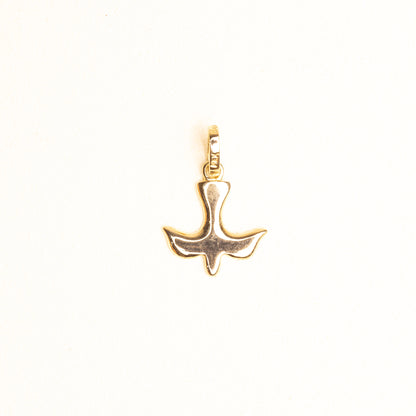 Espiritu Santo Solido Oro Amarillo 14k