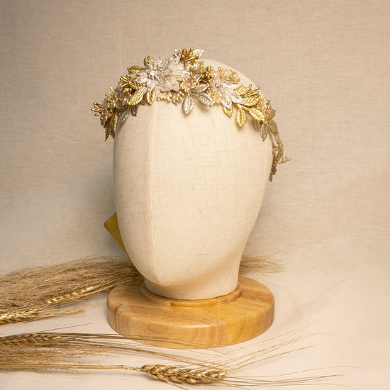 Corona Comunión Alameda Hojas de Metal