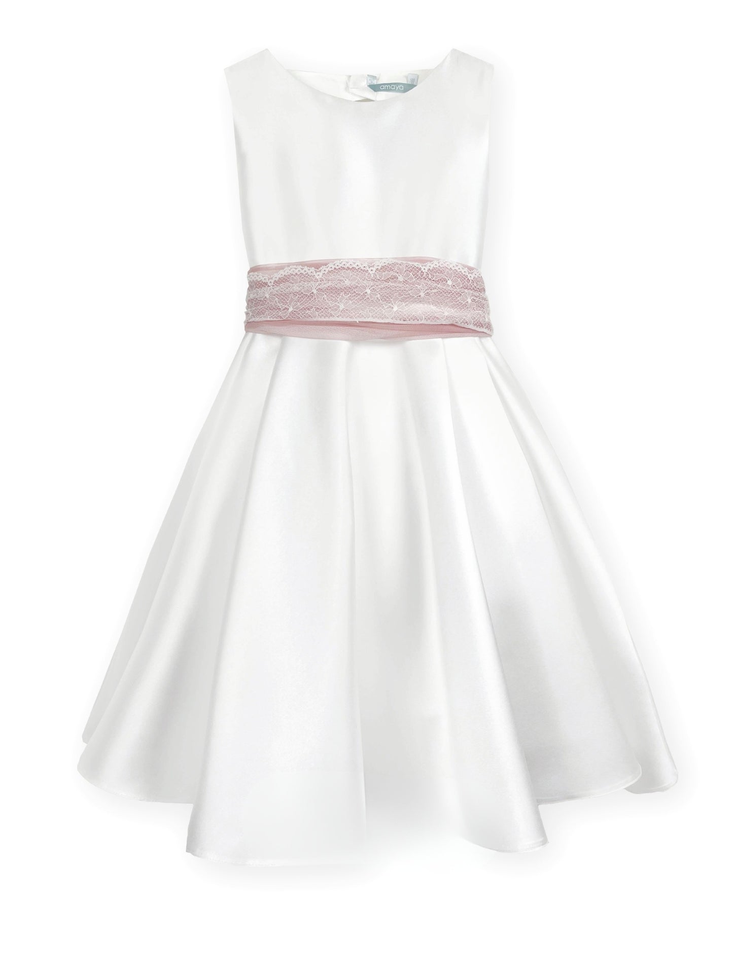 Vestido Comunión Corta Mikado