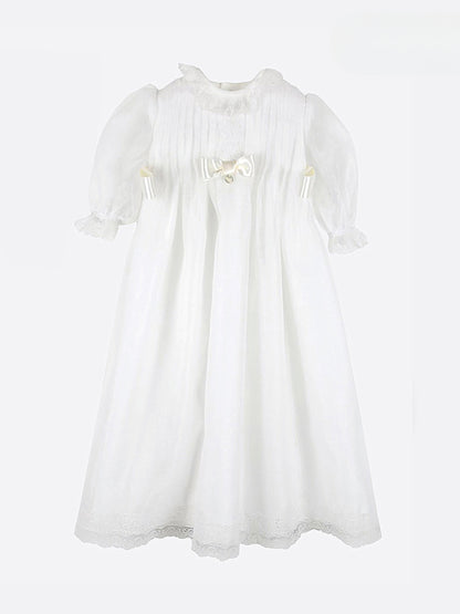 Faldón Bebé En Organza