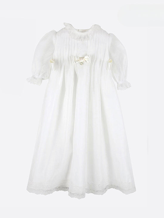 Faldón Bebé En Organza