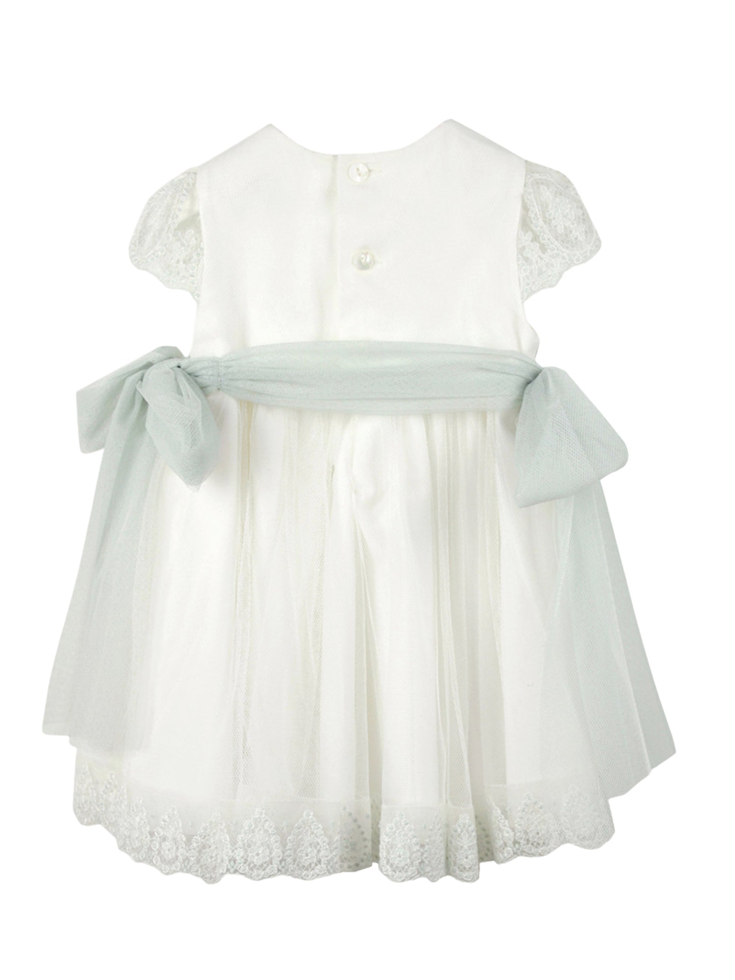 Vestido Bebe en Tul y Puntillas