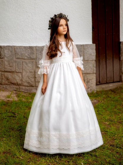 Vestido Comunión Minerva Blanco