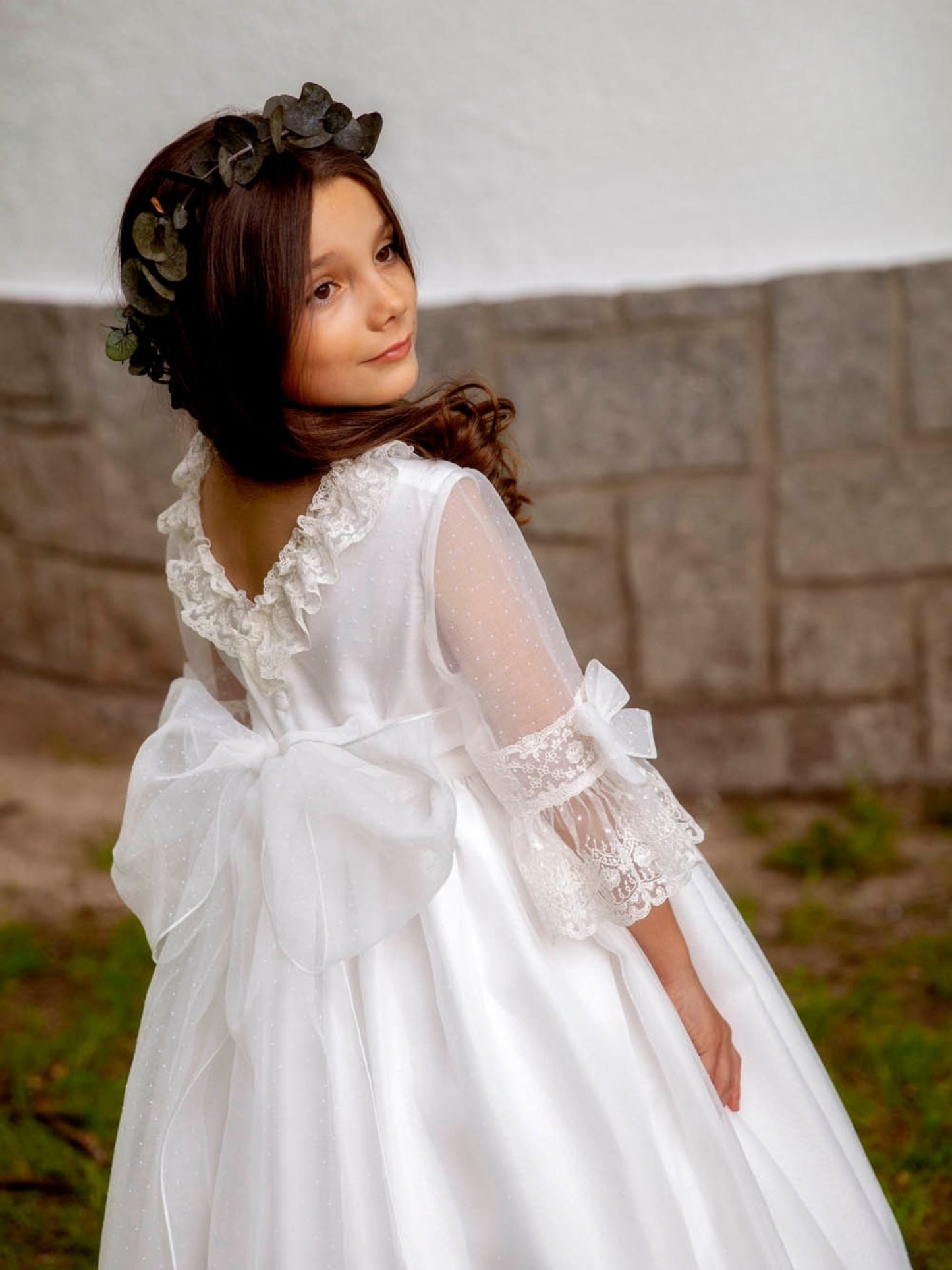 Vestido Comunión Minerva Blanco